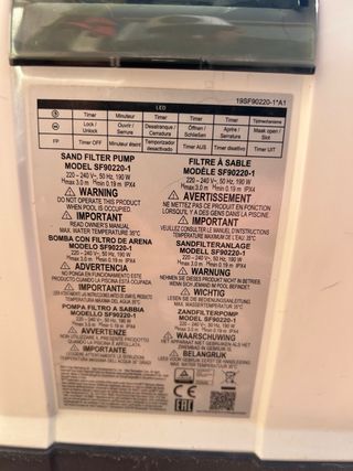 Depuradora Intex SF90220-1