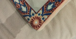 Coperta calda in pile fantasia paisley