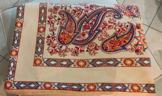 Coperta calda in pile fantasia paisley