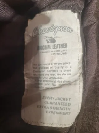 Chaqueta Chevignon Piel Marrón Talla M Nueva