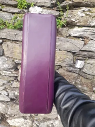 Borsa Louis Vuitton Pont Neuf Viola Epi