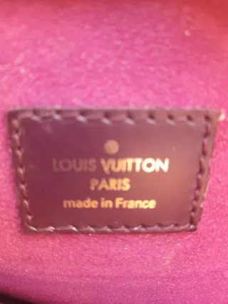 Borsa Louis Vuitton Pont Neuf Viola Epi
