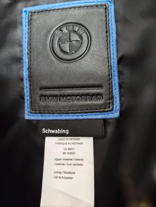 Chaqueta Moto BMW Hombre Negra