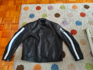 Chaqueta Moto BMW Hombre Negra