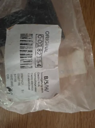 Interruptor puerta lavadora