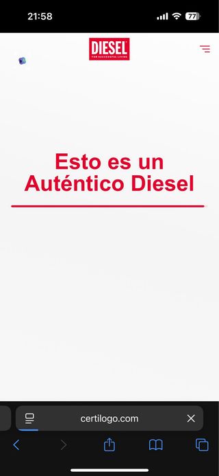 Bolso Diesel Negro KENDYZIP