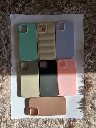 Pack 7 Fundas iPhone 14
