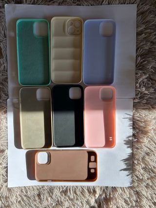 Pack 7 Fundas iPhone 14