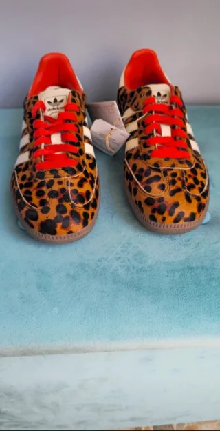 Adidas Samba Leopardo Rojo