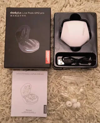 Auriculares Lenovo GM2 Pro Blancos