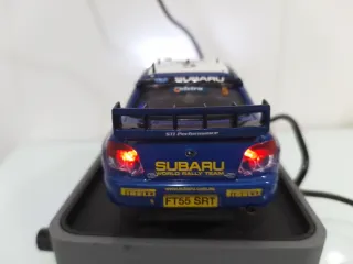 Scalextric Subaru Impreza MOTOR PRO DOUBLE RALLY