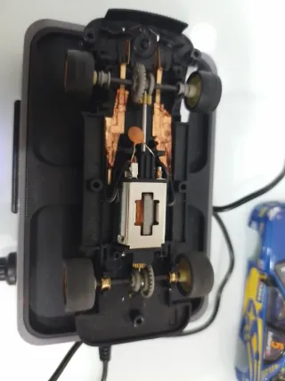 Scalextric Subaru Impreza MOTOR PRO DOUBLE RALLY