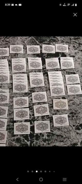 100 Billetes Pesetas 1951/1953 S/C