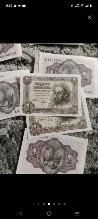 100 Billetes Pesetas 1951/1953 S/C