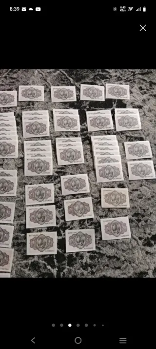 100 Billetes Pesetas 1951/1953 S/C