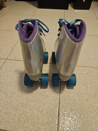 Patines Flamingueo Talla 39 Holográficos