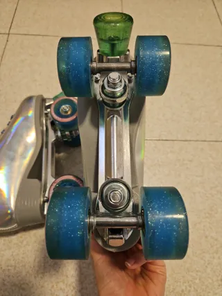 Patines Flamingueo Talla 39 Holográficos