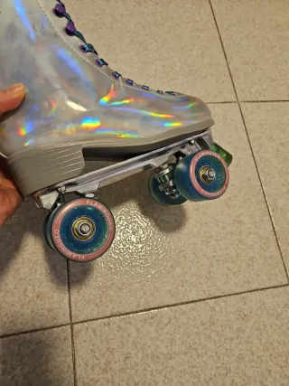 Patines Flamingueo Talla 39 Holográficos