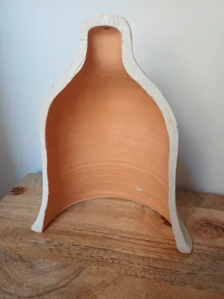 Campana de pared artesanal vintage