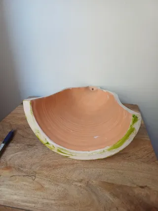 Campana de pared artesanal vintage