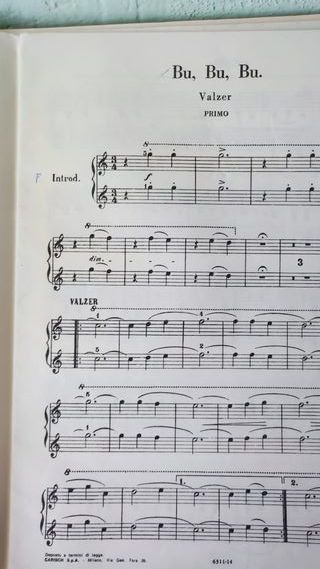 E. Becucci - Pinocchio - Spartito Musicale