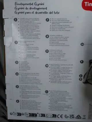 Alfombra desarrollo bebé con arcos