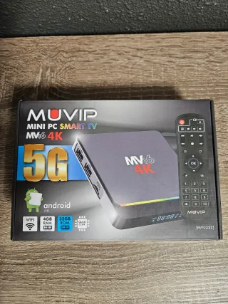 MUVIP MV16 4K Mini PC Smart TV Android
