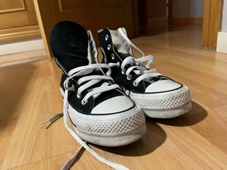 Converse All Star Zapatillas Negras Talla X