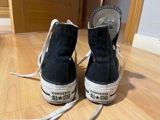 Converse All Star Zapatillas Negras Talla X
