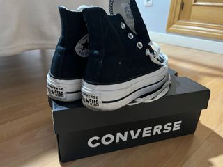 Converse All Star Zapatillas Negras Talla X