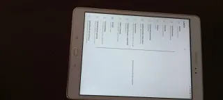 Tablet Samsung Blanca Como Nueva