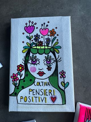 Quadretti decorativi dipinti a mano