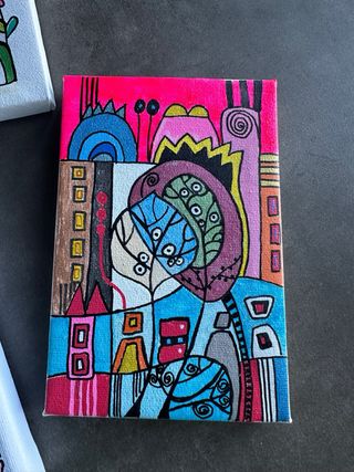 Quadretti decorativi dipinti a mano