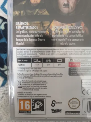 Sniper Elite V2 Remastered Switch