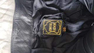 Pantalón cuero moto talla 50