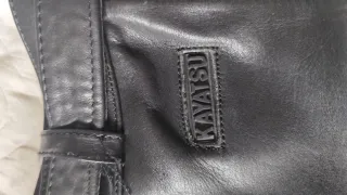 Pantalón cuero moto talla 50