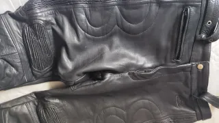 Pantalón cuero moto talla 50