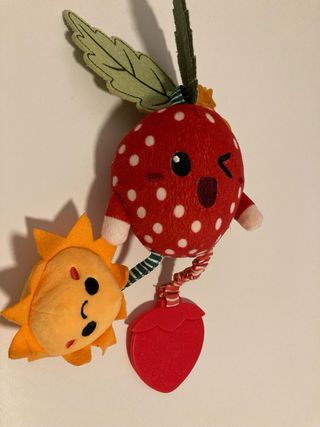 Set colgadores bebé frutas