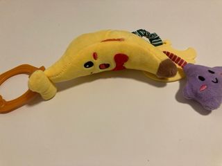 Set colgadores bebé frutas