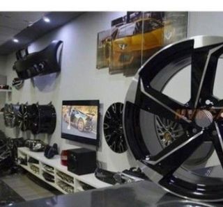 JUEGO DE 4 LLANTAS 19 NEW RS7 NEGRA A... rmb841583