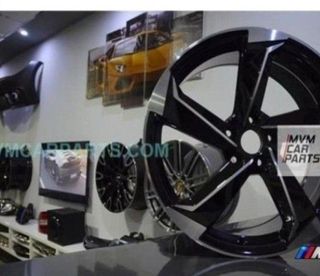 JUEGO DE 4 LLANTAS 19 NEW RS7 NEGRA A... rmb841583