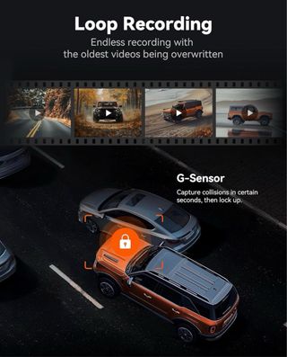 Cámara espejo retrovisor 4K GPS