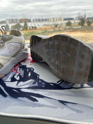 Deportivas Kappa Mujer Beige y Blanco