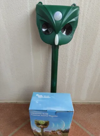 Repellente Ultrasonico Solare per Gatti e Cani New