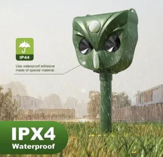 Repellente Ultrasonico Solare per Gatti e Cani New