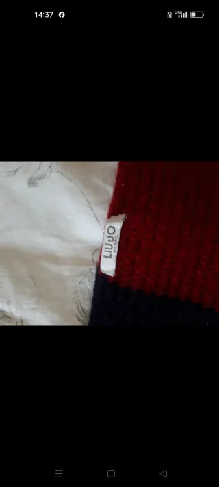 Sciarpa a righe donna