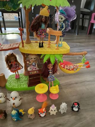 Colección Enchantimals Casa Árbol Café