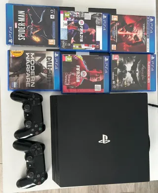 PS4 Pro + 2 Mandos + 6 Juegos