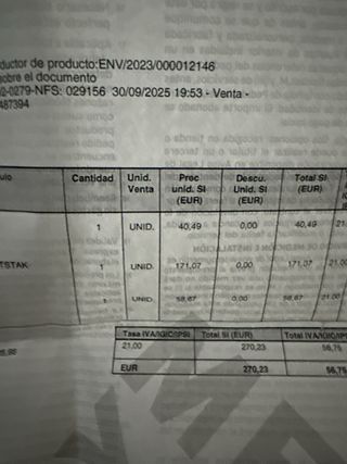 Radial DeWalt DCG405NT 18V XR , tengo factura 326€