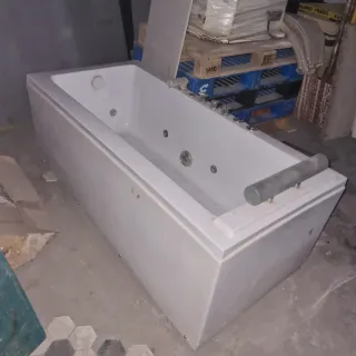 Bañera Jaecuzzi Acrílico Blanca